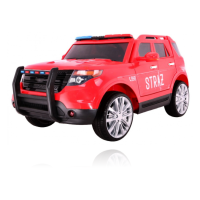Электромобиль RAMIZ SUV пожарная служба 12v