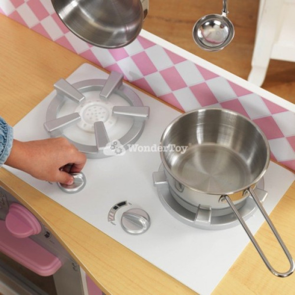 Дитяча кухня KidKraft Велика кутова кухня Гурман Gourmet 53185