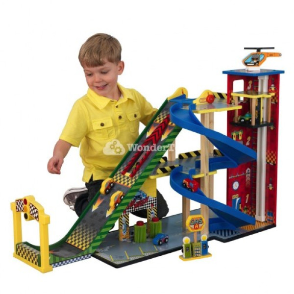 Дерев'яний автотрек Мега Рампа Kidkraft 63267