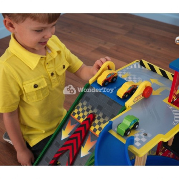 Дерев'яний автотрек Мега Рампа Kidkraft 63267