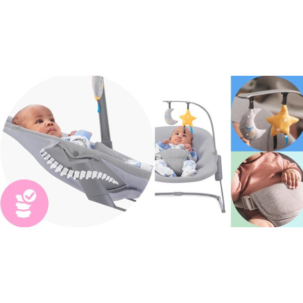 Шезлонг Kinderkraft Calmee