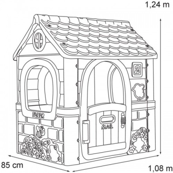 Будиночок Feber Pink Fantasy House 12222