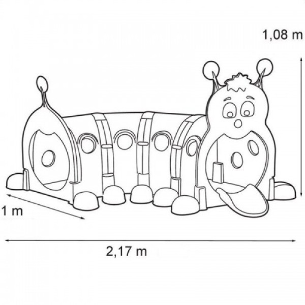 Ігровий тунель Feber 4 MODULOS GUS