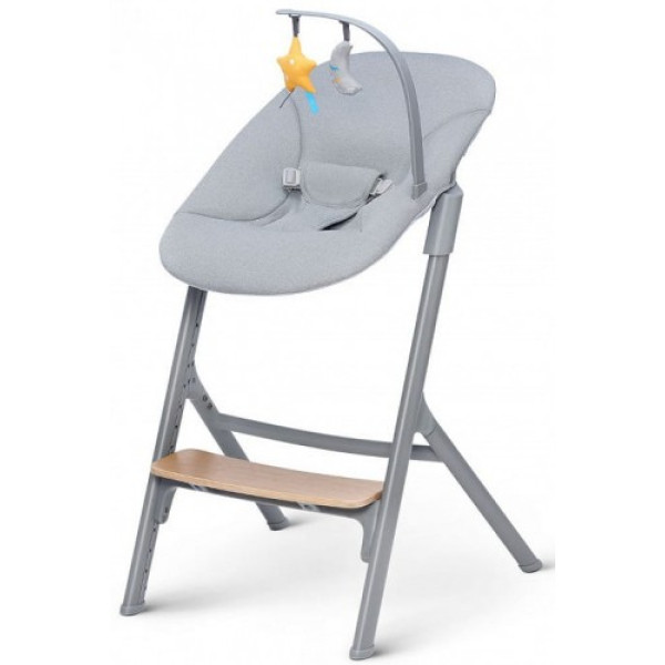 Стільчик для годування Kinderkraft Livy + шезлонг Calmee