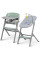 Стільчик для годування Kinderkraft Livy + шезлонг Calmee