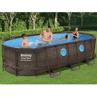 Каркасный овальный бассейн Bestway 549x274x122 56716
