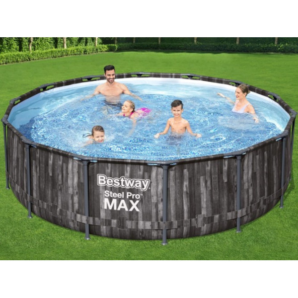 Каркасний круглий басейн Bestway 10 в 1 427x107cm 5614Z