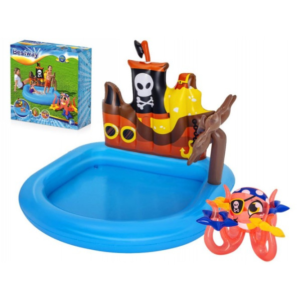 Бассейн надувной Bestway Pirate Ship 52211