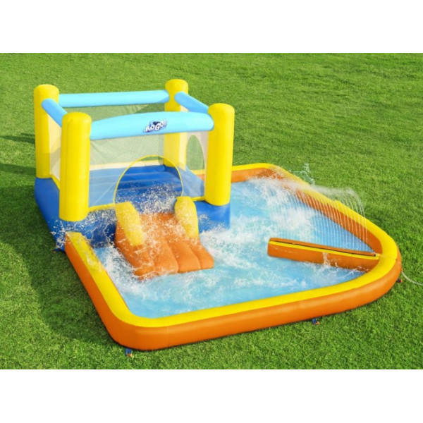 Надувной игровой комплекс Батут. Бассейн. Bestway 365x340x152см 53381