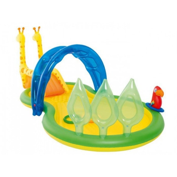Надувной игровой центр ZOO Жирафы Бассейн Bestway 53060