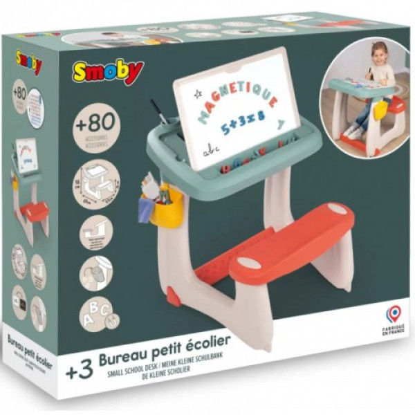 Парта с двухсторонней доской для рисования Smoby