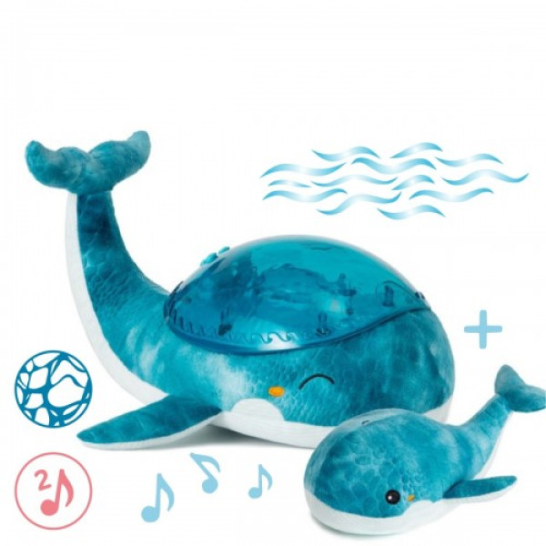 Ночник с проектором Cloud b Tranquil Whale