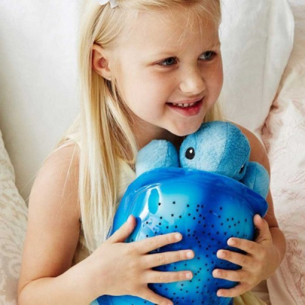 Ночник с проектором Cloud b Twilight Turtle Blue