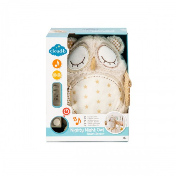 Музикальна іграшка Cloud b Nighty Night Owl Smart Sensor