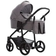 Коляска 2в1 Bebetto Vulcano шасси Black