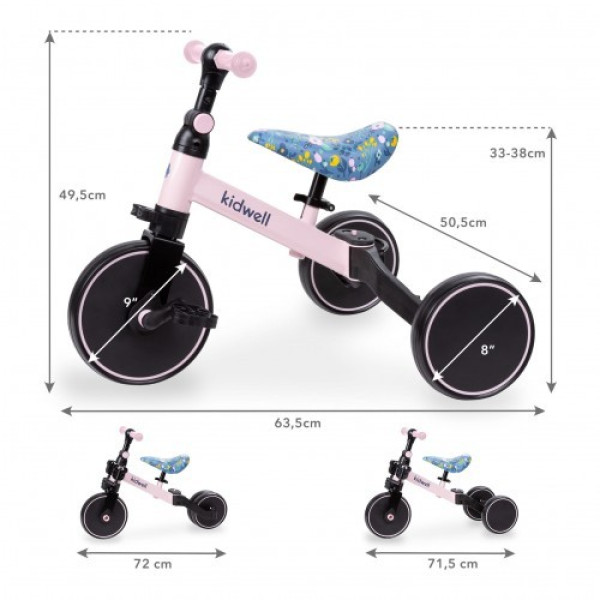 Трехколесный велосипед Kidwell 3в1 PICO