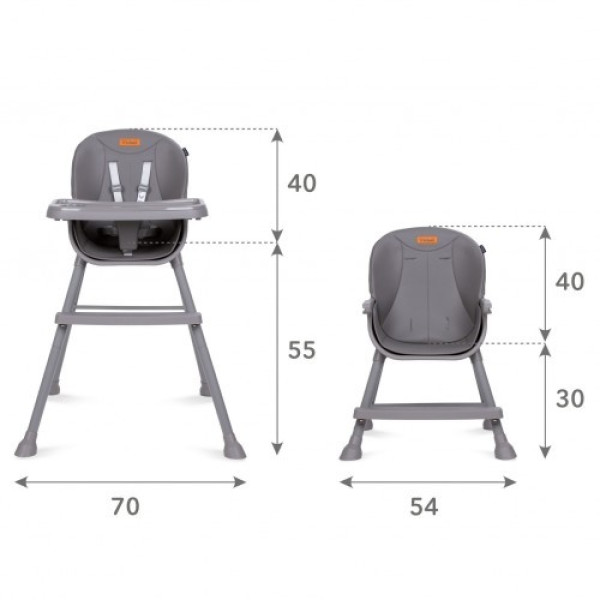 Стульчик для кормления 4в1 Kidwell EATAN