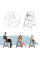 Стільчик для годування Roba Sit Up Click