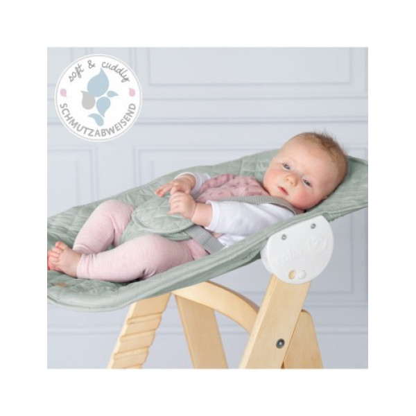 Стільчик для годування/шезлонг 2в1 Roba Born Up Natural