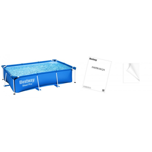 Каркасный бассейн Bestway 2,300L 259x170x61cm 56403