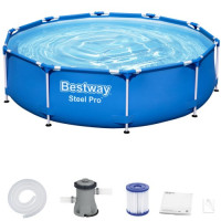 Каркасный бассейн Bestway 305cm x 76cm 8w1 56679