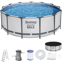 Каркасный бассейн Bestway 396x122cm 8w1 5618W