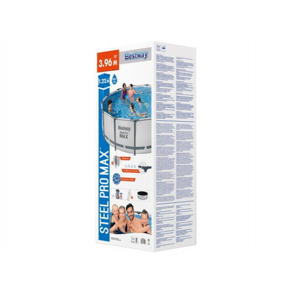 Каркасный бассейн Bestway 396x122cm 8w1 5618W