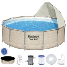 Каркасний басейн Bestway з шатровим накриттям 396x107cm 5614V
