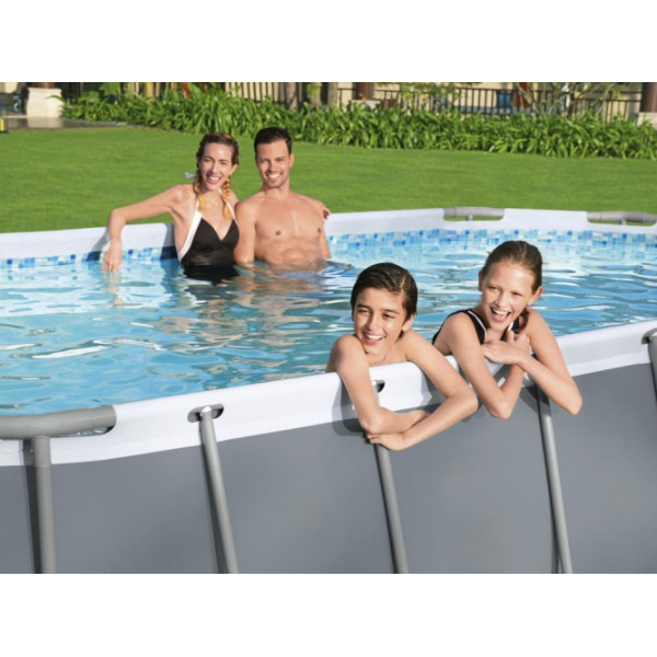 Каркасний басейн Bestway 488 x 305 x 107cm 9w1 56448