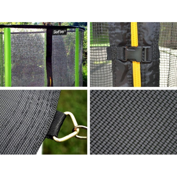 Батут садовый SKYFLYER RING 2в1 244см 8FT TR0028