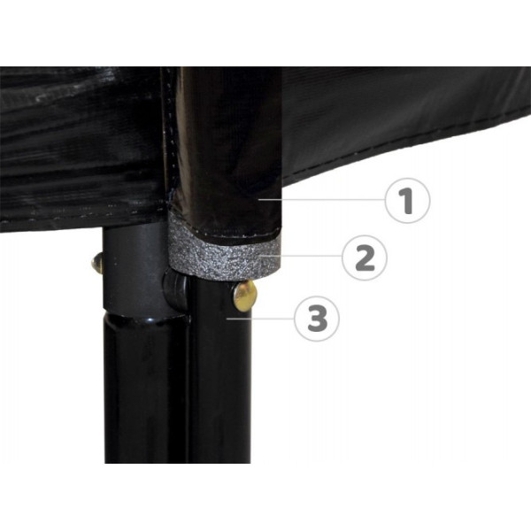 Батут садовый SKYFLYER + стремянка 8FT 244см TR0033