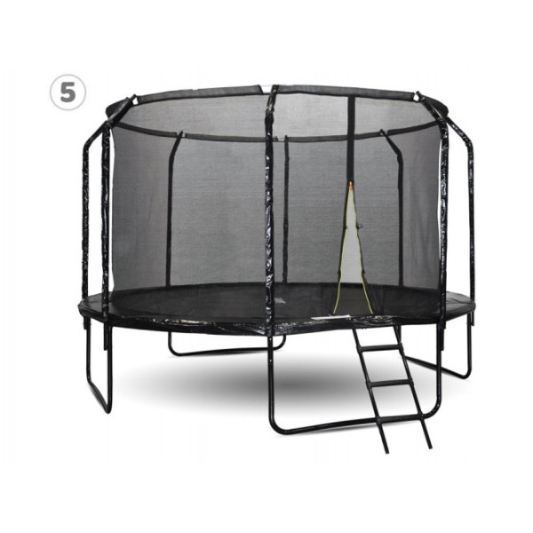 Батут садовый SKYFLYER + стремянка 12FT 366см TR0035