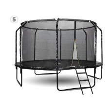Батут садовый SKYFLYER + стремянка 14FT 426см TR0036