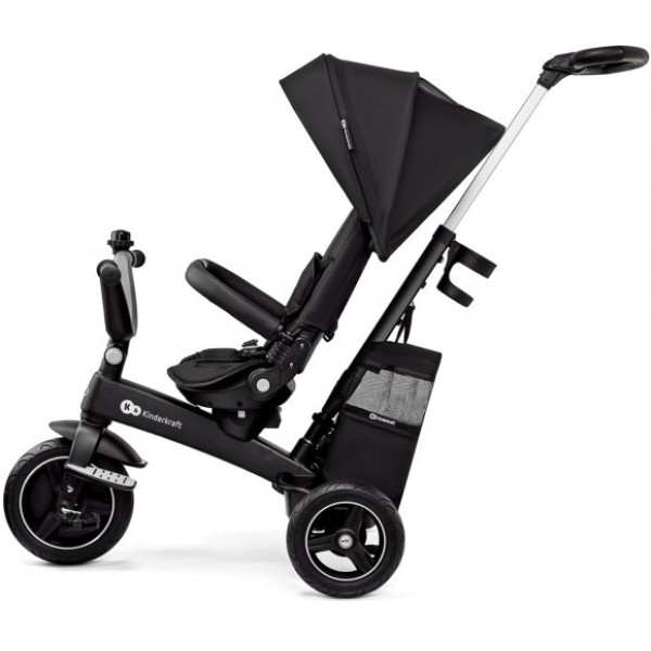 Триколісний велосипед Kinderkraft EasyTwist Black