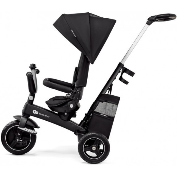 Триколісний велосипед Kinderkraft EasyTwist Black