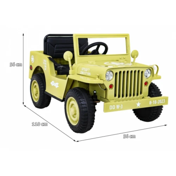 Детский электромобиль Ramiz Retro JEEP 4x4