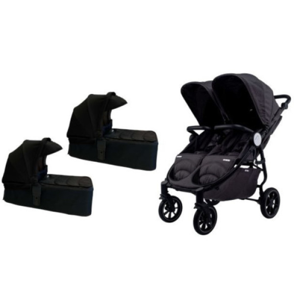 Коляска для двійні 2в1 Baby Monsters EASY TWIN 4.0
