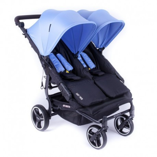 Прогулянкова коляска для двійні Baby Monsters EASY TWIN 3.0S LT