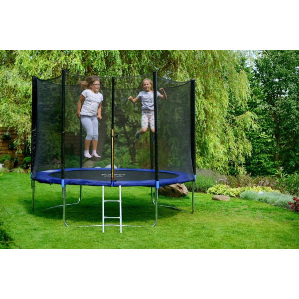 Батут для дітей FunFit з драбиною 312 см