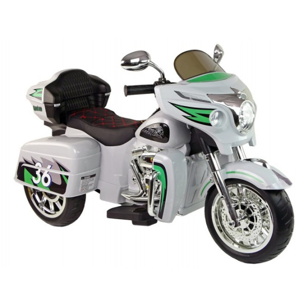 Дитячий електробайк LEANToys Goldwing