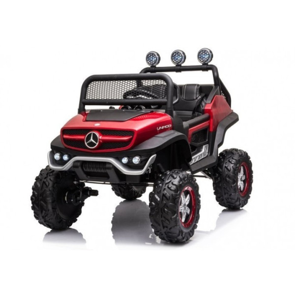 Дитячий електромобіль LEANToys Mercedes Unimog S Лакований