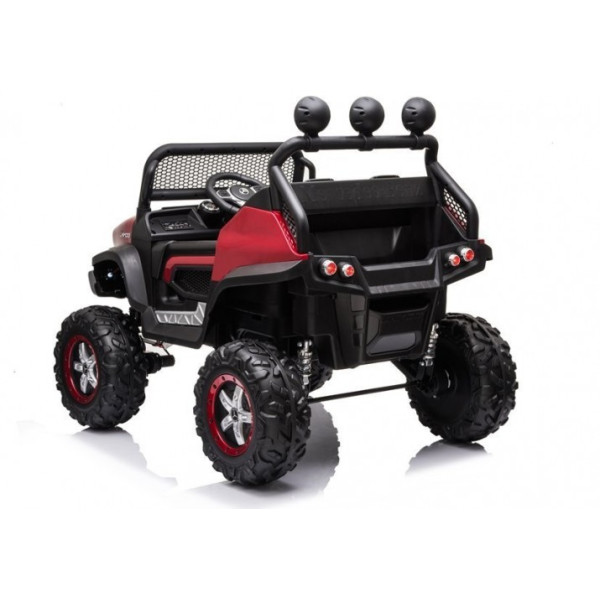 Дитячий електромобіль LEANToys Mercedes Unimog S Лакований