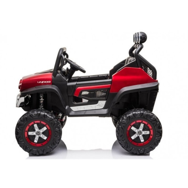 Дитячий електромобіль LEANToys Mercedes Unimog S Лакований