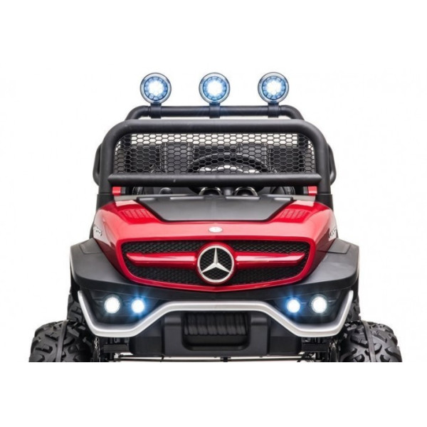 Дитячий електромобіль LEANToys Mercedes Unimog S Лакований