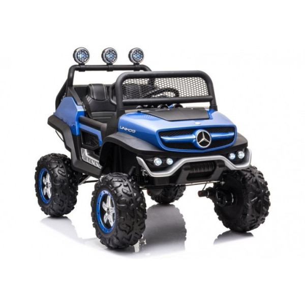 Дитячий електромобіль LEANToys Mercedes Unimog S Лакований