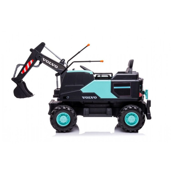 Дитячий електромобіль LEANToys ескаватор Volvo DK-VE888 Blue