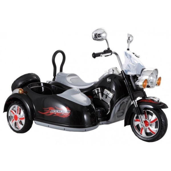 Дитячий електробайк з коляскою LEANToys SX138
