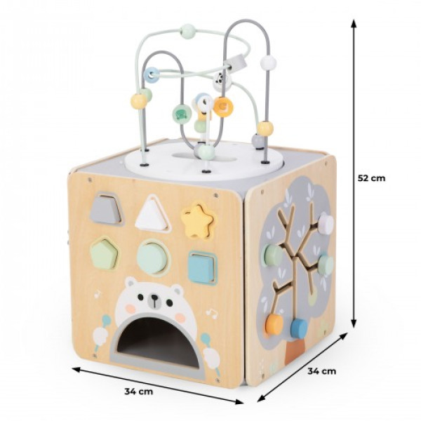 Сортер Большой куб Mamabrum MONTESSORI