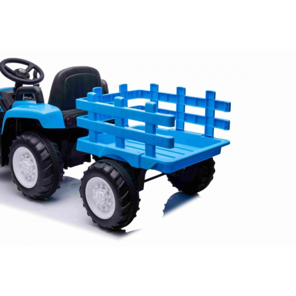 Дитячий електромобіль Ramiz трактор з прицепом New Holland T7