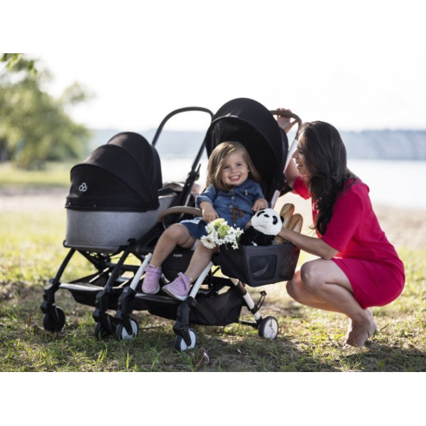 Коляска 2в1 Bumprider Connect 3 шасси Black